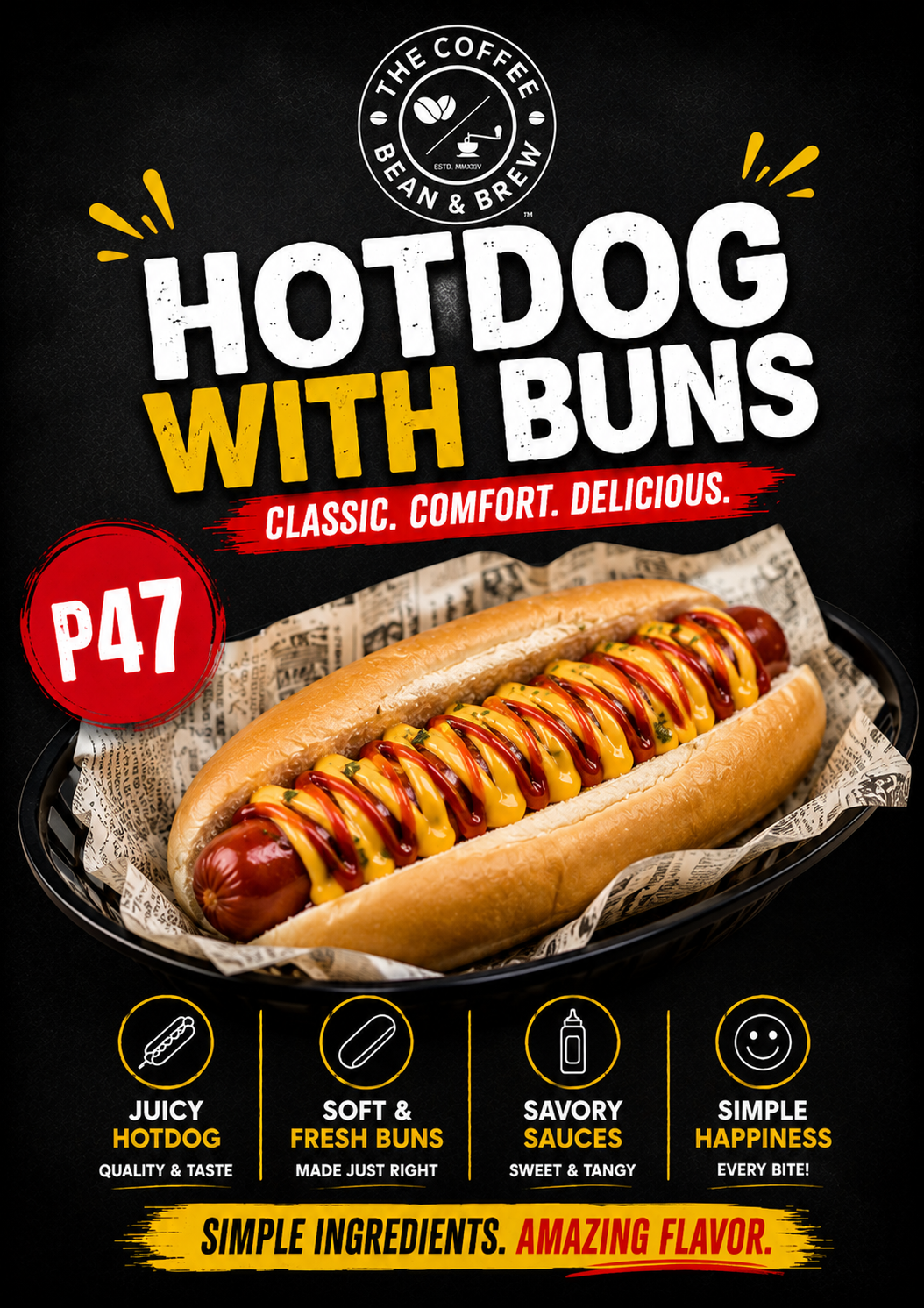 Hotdog with Buns